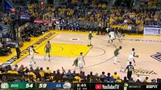 Stephen Curry and Al Horford Dancing on the Floor 😅😂 Warriors vs Celtics