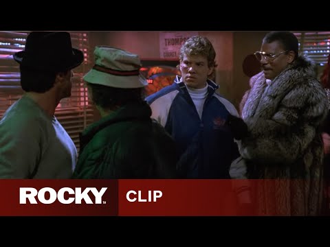 Tommy Gunn Challenges Rocky Balboa