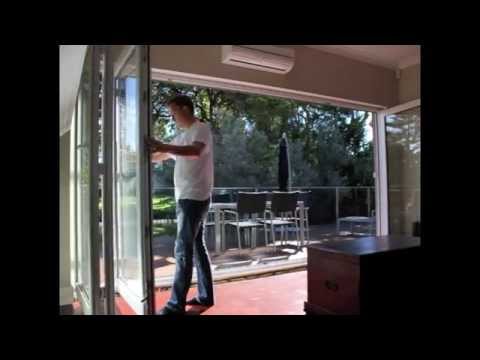 Upvc bifold door