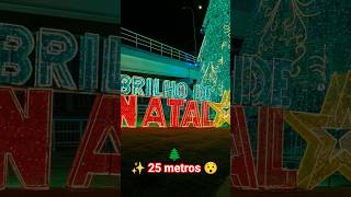 A maior que já vi Barra Mansa RJ 2025 🥰🌲 #natal #arvoredenatal #shortsviral #shortvideo