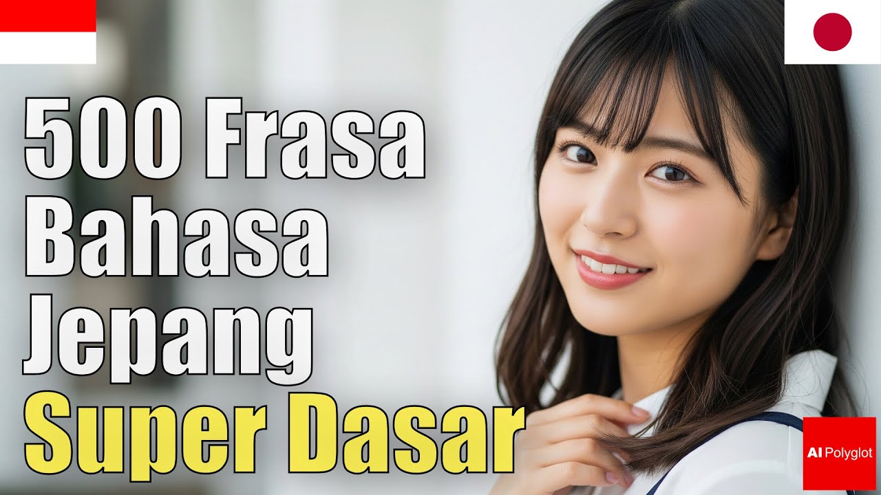 500 Frasa Bahasa Jepang Super Dasar | ungkapan penting | dengan Hiragana episode artwork