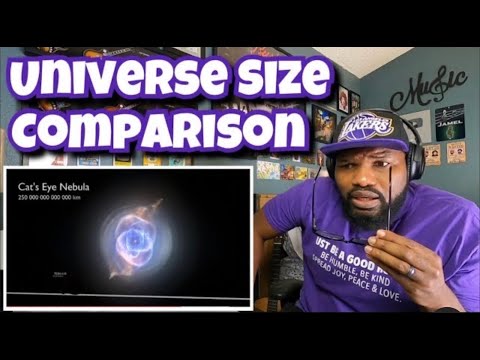 Universe Size Comparison 3D | REACTION