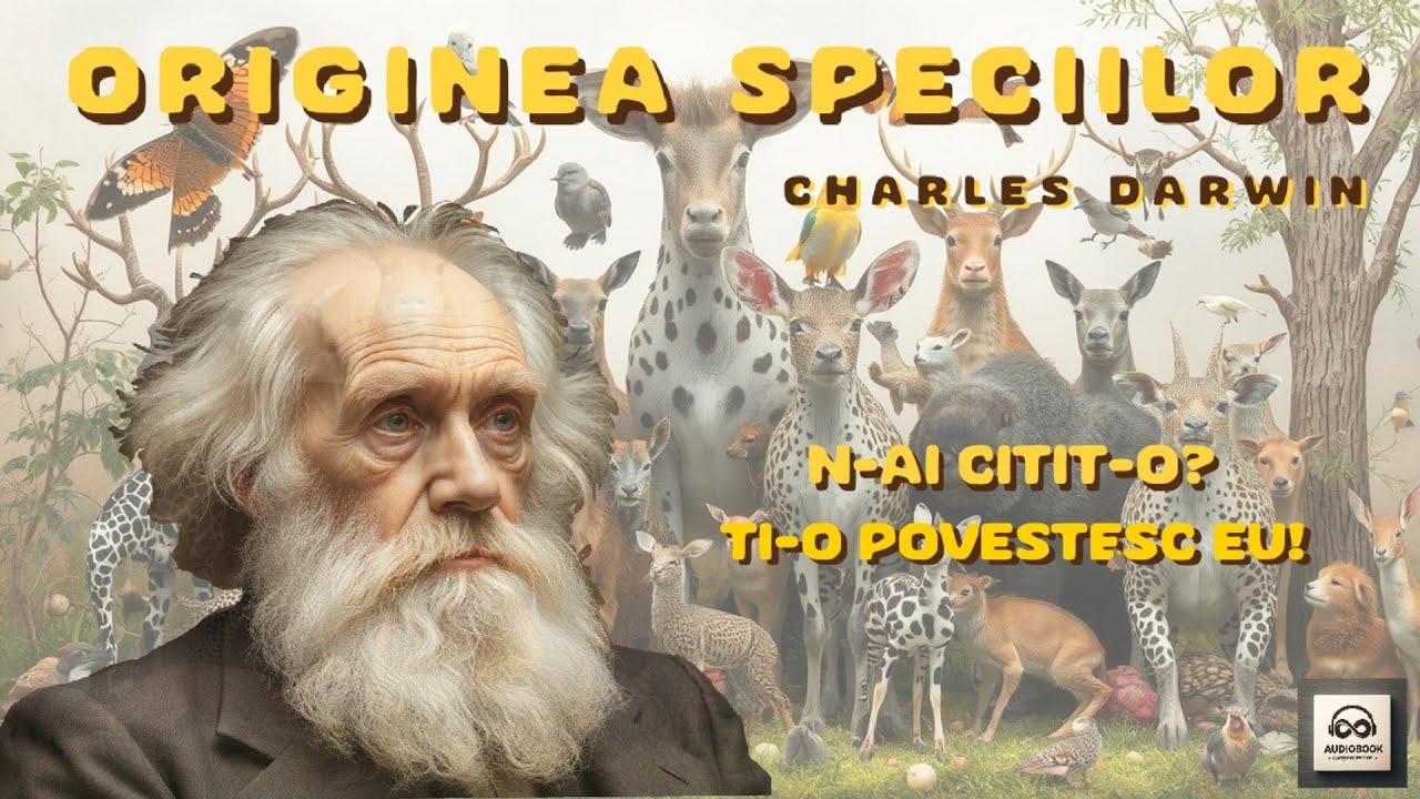 Originea speciilor Charles Darwin #darwin #audiobookromana #cartiaudio #cartiinromana #natura