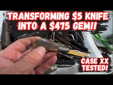 Transforming a $5 Knife into a $475 Gem!