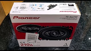 Chevrolet Matiz stock rear speaker upgrade to Pioneer TS-A4670F