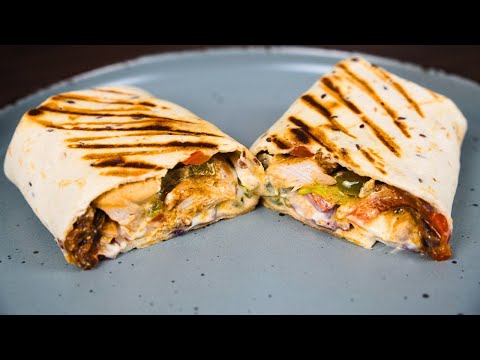 Hähnchen-Wrap-Wunder! So schnell und einfach hast du noch nie ein solches Gericht zubereitet!