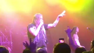 Sebastian Bach - Monkey Business - Live in Philadelphia, PA 5/19/16