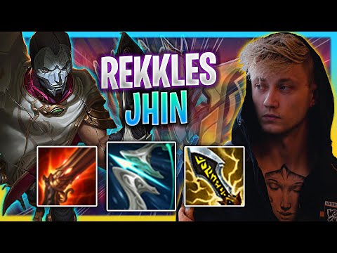 REKKLES IS A BEAST WITH JHIN! | FNC Rekkles Plays Jhin ADC vs Jinx!  Season 2023
