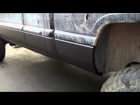 Rhino Bedliner on Lower Body of Dodge Ram