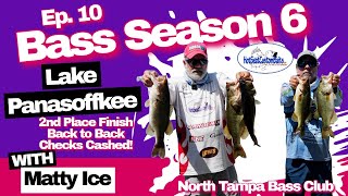 Lake Panasoffkee Bass Fishing Tournament 2nd Place Finish Back to Back Checks Cashed!