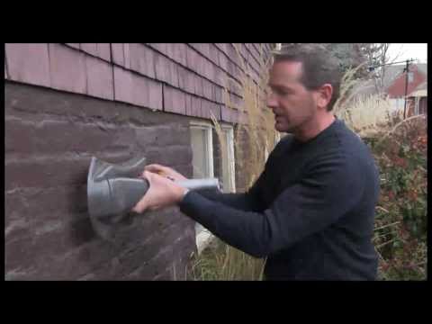 Mounting ELEY model 1041 hose reel to masonry surface