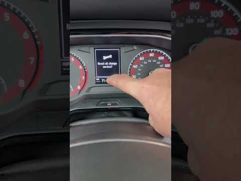 2019 - 2022 Volkswagen Jetta Oil Life Reset - How To Reset VW Oil Change Service Interval Light