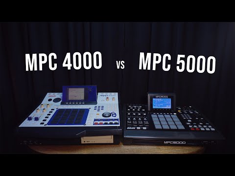 Akai MPC 4000 vs MPC 5000 - Sampling Comparison | #mpc4000 #mpc5000 |