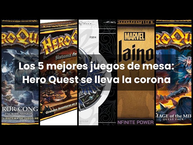 Vídeo relacionado con Hasbro Gaming Avalon Hill - Sistema de Juego HeroQuest - Juego de Aventuras en Mazmorras para 2 a 5 Jugadores a Partir de 14 años