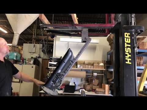 Flip Down Fold Down TV Ceiling Mount