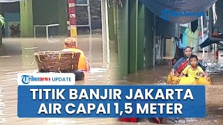 Banjir 1,5 Meter di Kebon Pala Jaktim Belum Surut: Warga Pilih Bertahan, Tak Mengungsi