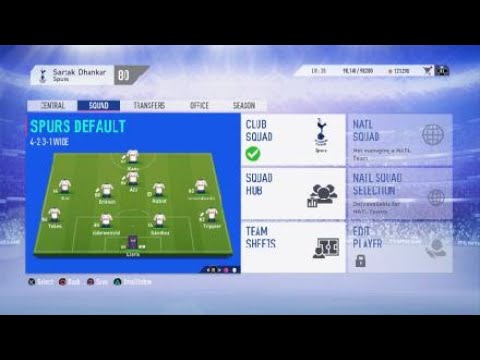 FIFA 19 Tottenham Career Mode Ep #1
