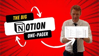 😀 Lessons, Tasks, Homeworks and Diary on The Big One Pager in Notion | Teacher Tutorial 2022