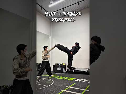 Feint + Tornado #tutorial #youtubeshorts #ytshorts #usa #russia #mma #shorts #yt #shortvideo #kick