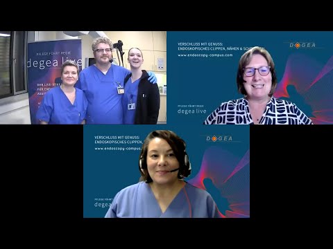 degea live – Verschluss mit Genuss: Endoskopisches Clippen, Nähen & Schrauben