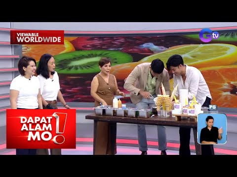 Paggawa ng halo-halo with bingsu ice at sorbetes, alamin Dapat Alam Mo!