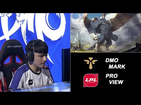 LNG vs DMO Game 2 - DMO.Mark Galio First Person Perspective | LPL Summer Split (2019)