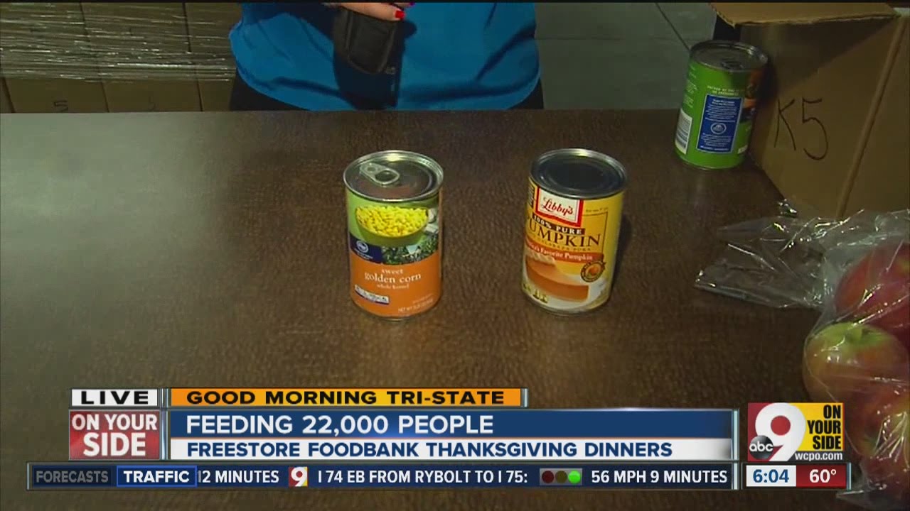 Freestore Foodbank to donate Thanksgiving meals for 22,000 people