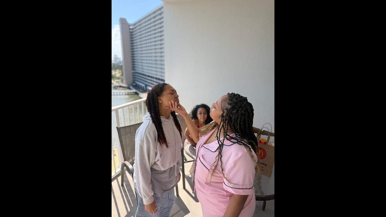 Lacreesha wakes up to Hope’s new nose piercing and snaps! You're still under my roof!