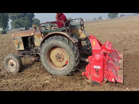 8 foot router attached to Eicher 241 100% Real Eicher 241NC 1994 Model vs 8 foot machine Routervater