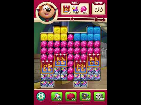 TOON BLAST Levels 4879 - 4886 [No Boosters]