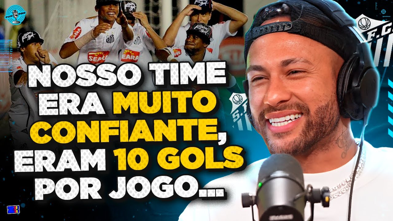 NEYMAR relembra INÍCIO no SANTOS