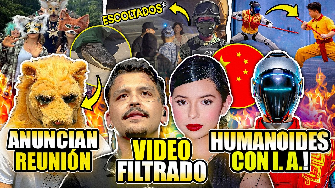 VIDEO FILTRADO! ANGELA y NODAL ESCOLTADOS! THERIANS anuncian REUNIÓN MUNDIAL! HUMANOIDES en CHINA!