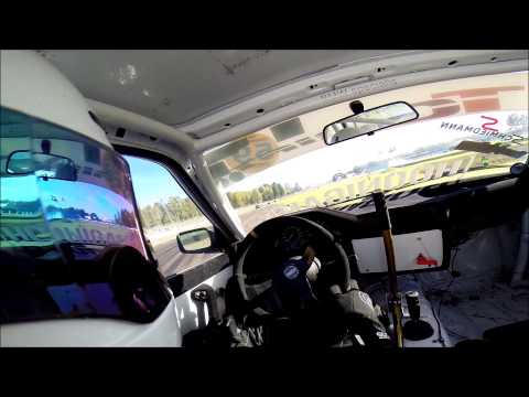 Christopher Sjögren BMW E30 V8 Gatebil Sep 2014 Outrage Driftteam
