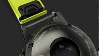 Силиконовый ремешок для часов Garmin Fenix, Enduro, Tactix - QuickFit 26 мм, ArmyGreen (Тип 2)