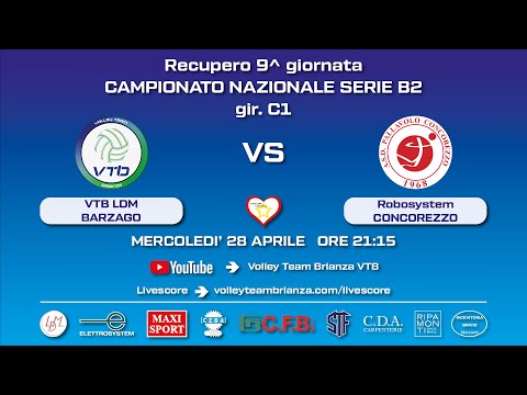 Serie B2: VTB LDM Barzago vs Robosystem Concorezzo