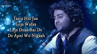 Zara Si Dosti (LYRICS) - Arijit Singh - YouTube