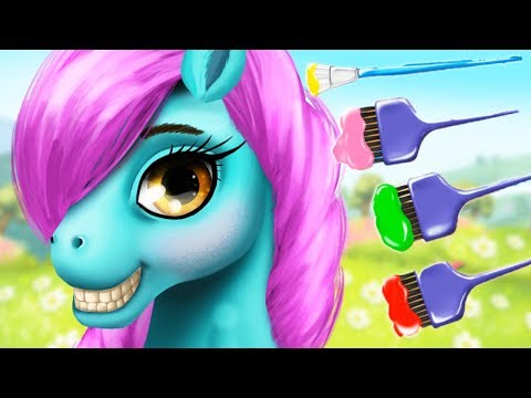 Fun Pony Care Kids Games - Pony Girls Horse Care Resort 2 - Animal Style & Dress Up Games For Girls