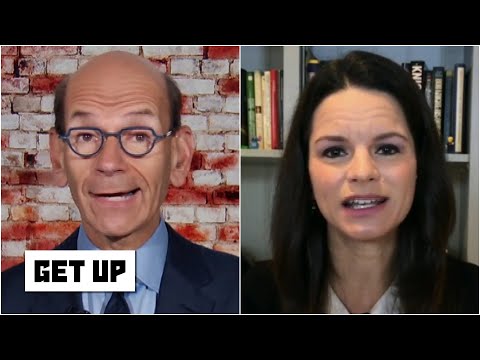 討論大學橄欖球季後賽排名前四名的球隊保持不變 | 起床了。 (Discussing the top-4 teams in the College Football Playoff rankings remaining unchanged | Get Up)