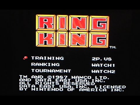 ring king nes walkthrough