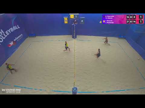 19:50 D. Rastrosta / O. Klishch - I. Holovko / I. Matsenko 24.07.2022 | Winners Beach Volleyball