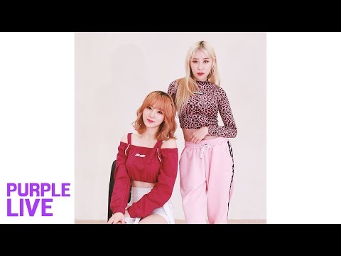 [with mubeat] Purple LIVE / Cover ver. : Ariana Grande - No Tears Left To Cry (Cover by. We Girls)
