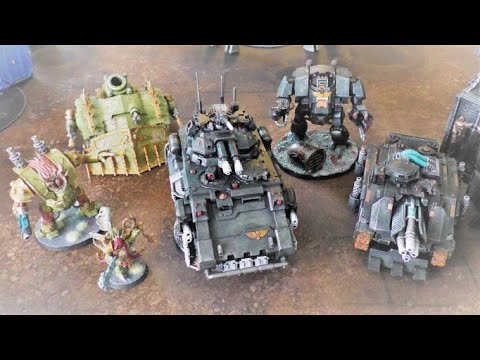Warhammer 40k - Battlereport 475 - Iron Hands vs. Death Guard (DE)