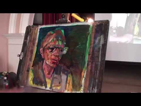 Time-lapse of an oil painting by artist Anthony Barrow