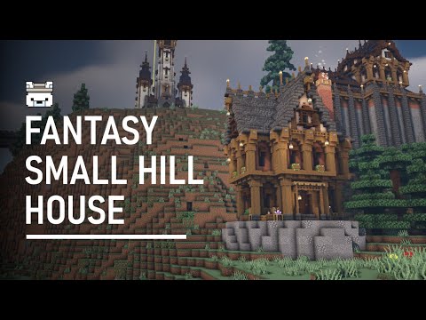 HRZY Builds - Fantasy Small House - Minecraft Build Process