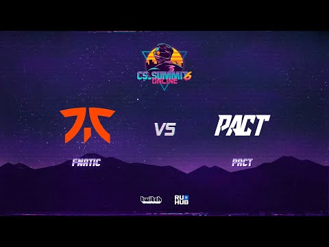 Fnatic vs PACT - CS_Summit Qualifier - map1 - de_train [Sleepsomewhile & Anishared]