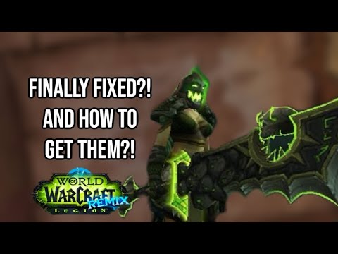 THESE HIDDEN ARTIFACT APPEARANCES HAVE BEEN FIXED & YOU CAN GET THEM NOW IN LEGION REMIX