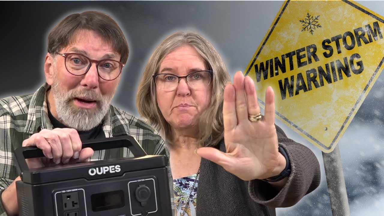 Prepping for Winter Storm Power Outages on a Budget