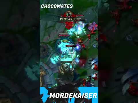 Morde satisfying pentakill! #shorts #mordekaiser #lol