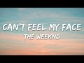 The Weeknd Can T Feel My Face Lyrics