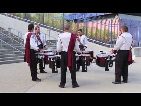 UMass Drumline 2013:  Quads Warm-up - Nov 2, 2013